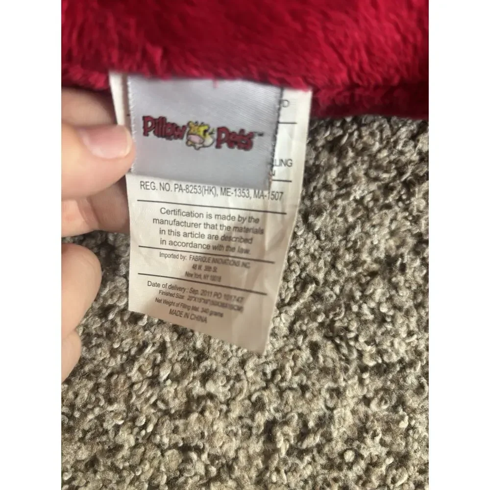 Pillow Pets Alabama Crimson Tide Elephant Plush Decorative Pillow Logo Red Gray
